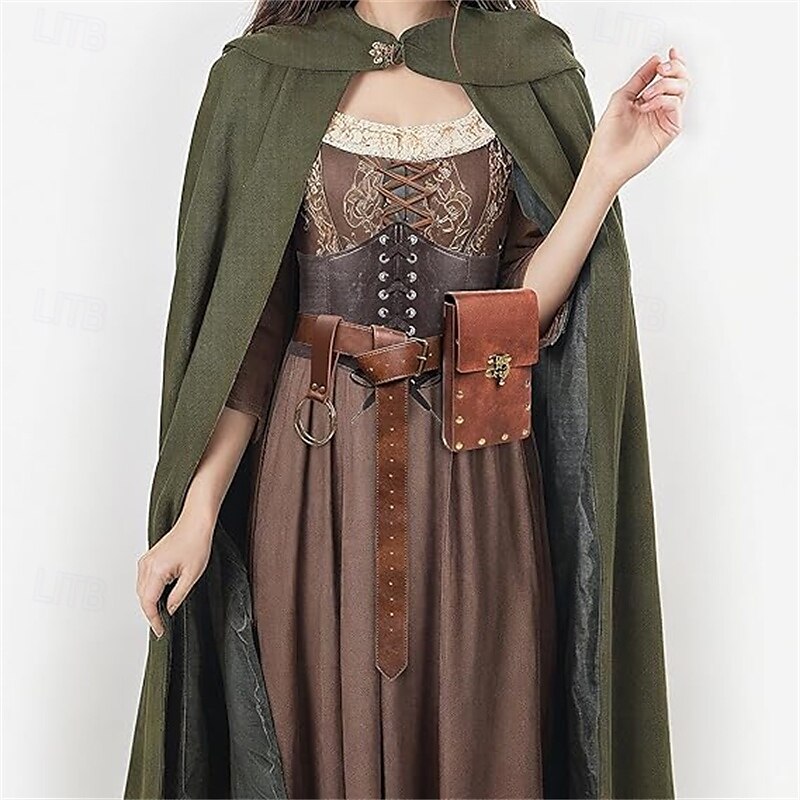Medieval Renaissance Waist Belt Men's Women's Celtic Pirate Halloween Carnival Performance LARP Adults' Belt Sscabbard Magic Bottle 2025 - $26.99 –P7