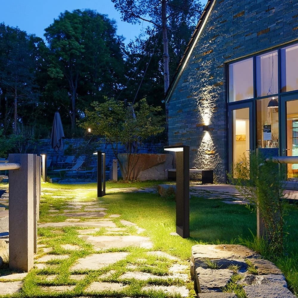 LED Outdoor Wall Light Warm White 40/60/80cm 1-Light Waterproof IP65 Path Lights Modern Outdoor Lawn Lights External Floor Mount Yard Lamps 110-240V 2026 - $197.99 –P4