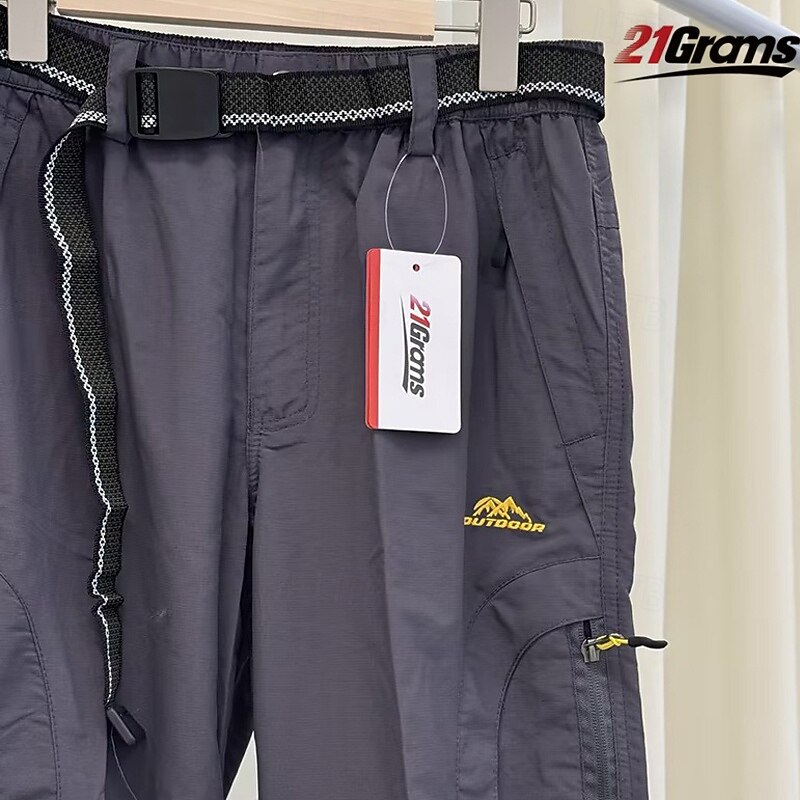 Homme Pantalons de Chasse Pantalon de randonnée Pantalons d'Extérieur Poche à Fermeture Éclair Conception détachable Uni Imperméable Protection UV Extérieur Quotidien Vêtements de rue Sports Mode de 2025 ? $36.99 –P16