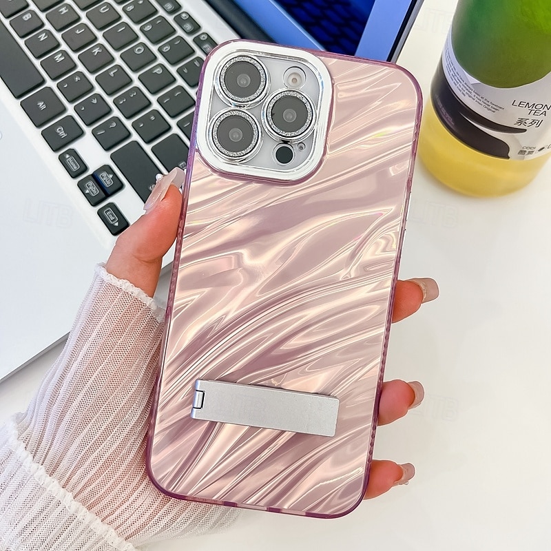 téléphone Coque Pour iPhone 16 Pro Max Plus iPhone 15 14 Pro Max Plus iPhone 13 Pro Max Coque Arriere Avec Support Protecteur d'objectif de caméra Antichoc Placage PC de 2025 ? $13.99 –P12