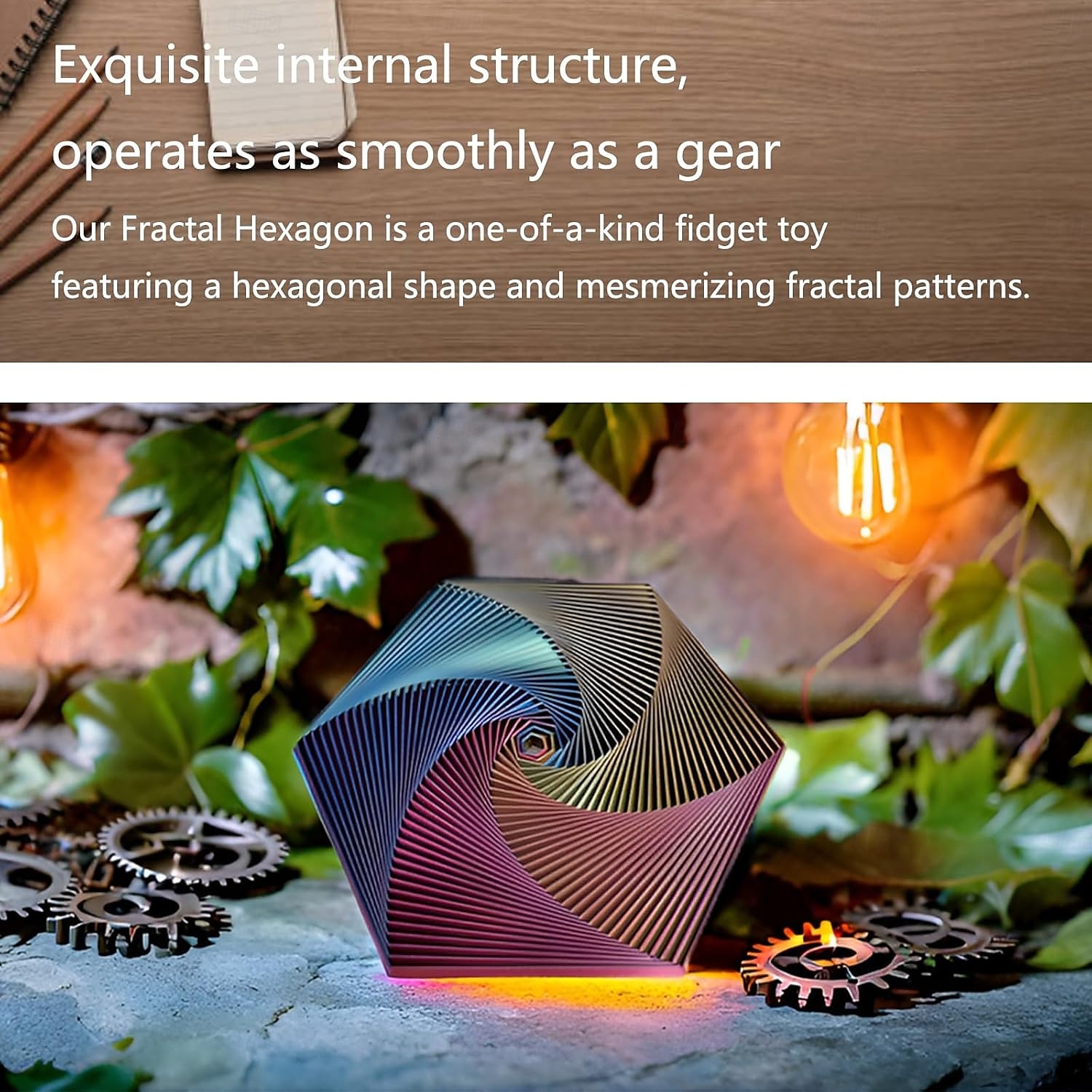 Fractal Fidget Hexagon, 3D Printed Hexagonal Toys, 3D Printed Fidget, Infinity Cube Fidget Toy, Geometric Fidget Toy, Hexagon Spiral Fidget Toy, Stress and Anxiety Fidget Toy 2025 - $11.99 –P2