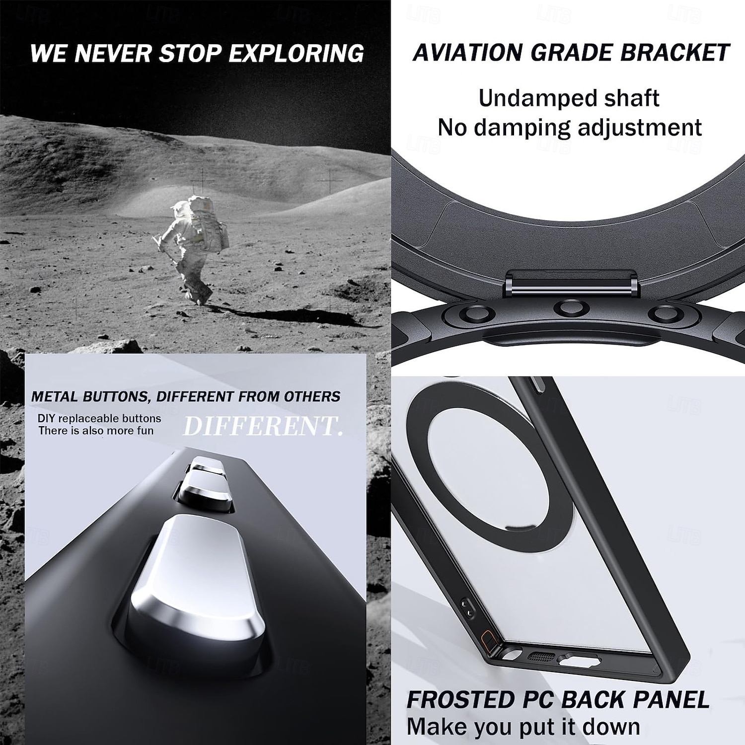Phone Case For Samsung Galaxy S24 S23 Ultra Plus S23 S25 Ultra Magnetic Adsorption With Magsafe with Stand Holder Magnetic Full Body Protective TPU 2025 - $27.99 –P7