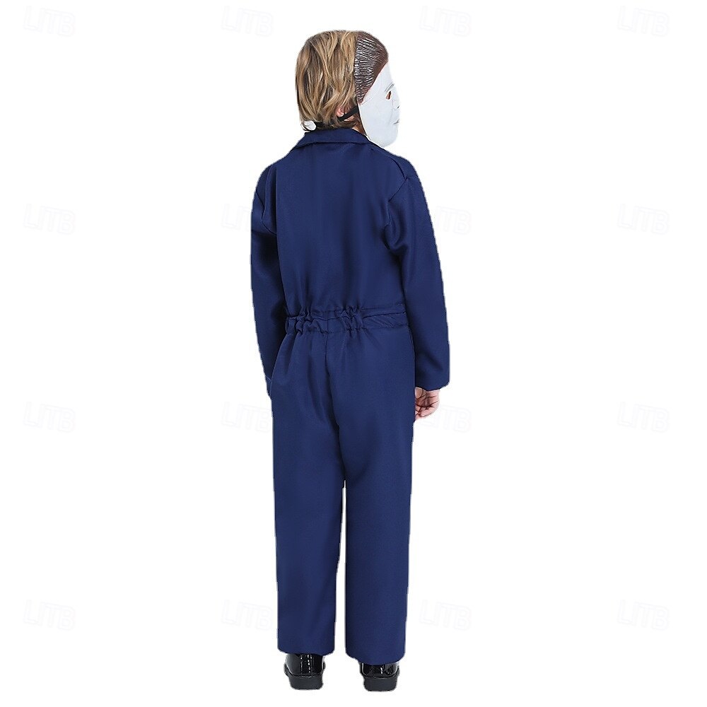 Michael Myers Halloween Costume Déguisement effrayant Enfant Garçons Journée des enfants Mascarade Soirée Déguisements d'Halloween faciles Se déguiser de 2025 ? CAD $55.99 –P5
