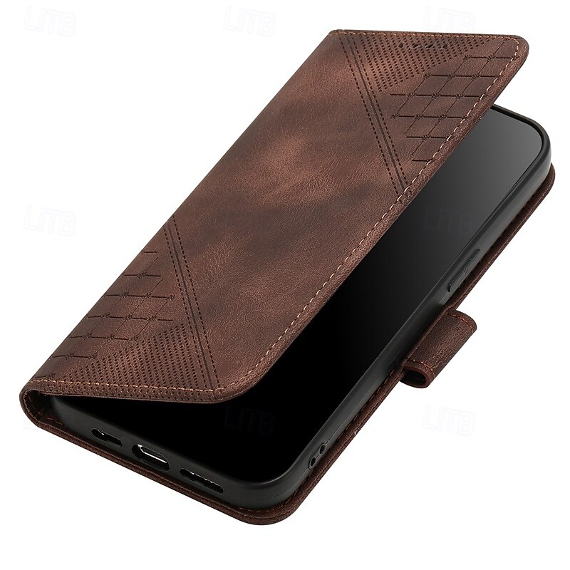 telefon Carcasă Pro S24 S23 S22 S21 Ultra Plus A55 5G S20 FE S25 Ultra Pouzdro na peněženku Magnetické s poutkem na zápěstí Stojánek Motýl Geometriské vzory TPU PU kůže 2025 - $15.99 –P4