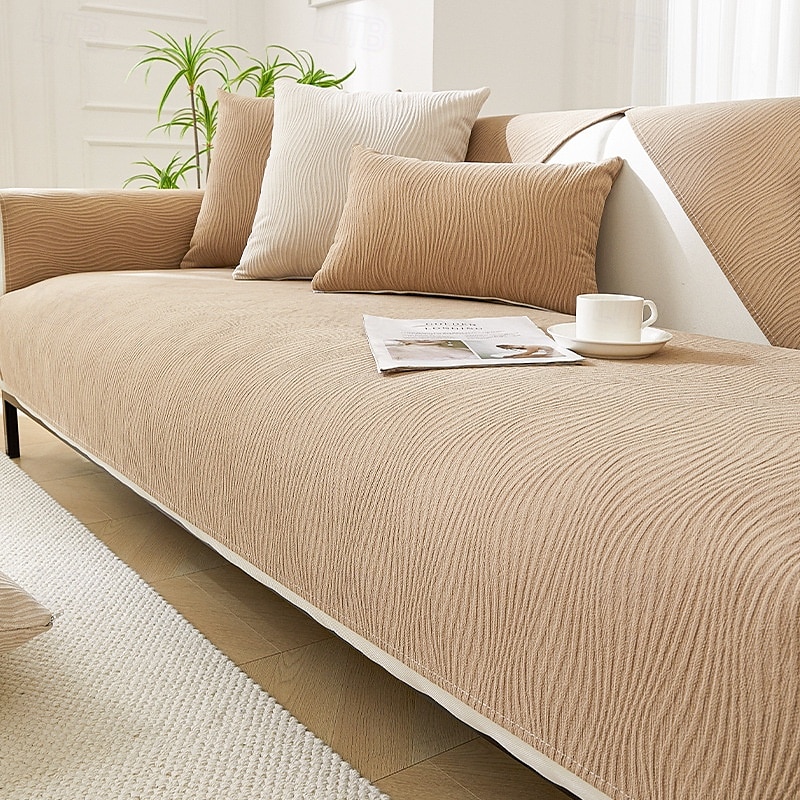 housse de canapé en chenille toutes saisons - tissu doux et durable pour un confort toute l'année - design élégant qui met en valeur n'importe quel espace de vie - protège votre canapé des de 2025 ? $24.99 –P8