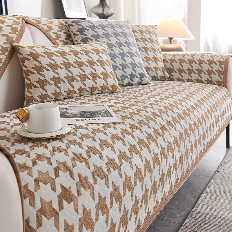 All-Season Chenille Couch Cover - Soft and Durable Fabric for Year-Round Comfort - Elegant Design Enhances Any Living Space - Protects Your Sofa from Spills, Stains, and Scratches - Easy to Fit, Remov 2025 - $24.99 –P14