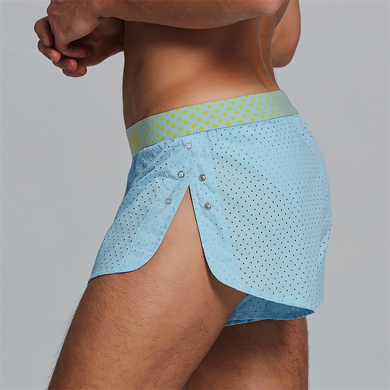 Herren 1 pc Unterwäsche Boxer Boxer-Shorts 100% Baumwolle Atmungsaktiv Weich Komfortabel Buchstabe Mittlere Hüfthöhe Schwarz Rosa 2025 - $16.49 –P4