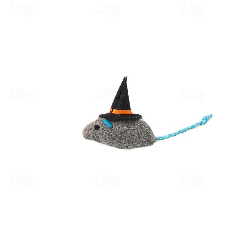 Jouet interactif Souris et animal jouet avec Compatible avec animaux de compagnie Exercice pour animaux de compagnie Relâcher la pression Dressage d'animaux Jouet de dentition pour Chat Petit Chat de 2025 ? $16.49 –P3