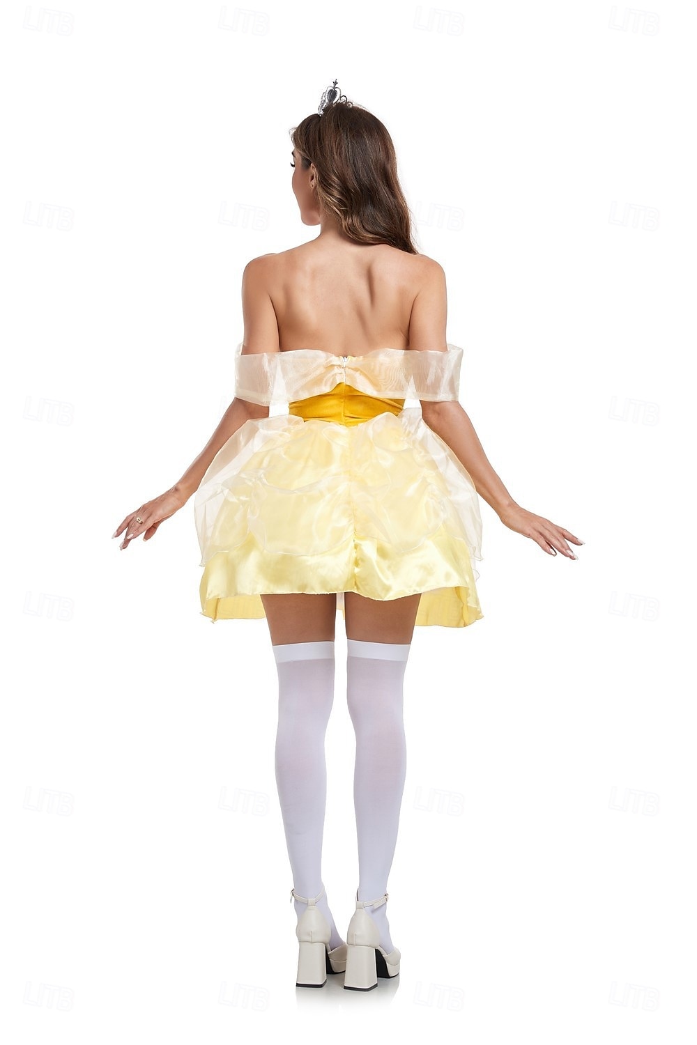Princesa Bonito Vestidos Ocasiões Especiais fantasia sexy Vestir-se Cosplay filme for Mulheres Adulto Baile de Máscaras Festa / Noite Festa de Solteira de 2025 por $44.99 –P2