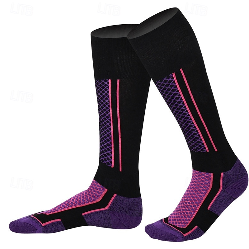 unisex ponožky kompresní ponožky ponožky na kolo sportovní ponožky atletické ponožky kempování / turistika outdoor cvičení cyklistika / kolo kolo / cyklistika protiskluzové teplé protiskluzové 1 pár 2025 - $5.49 –P1