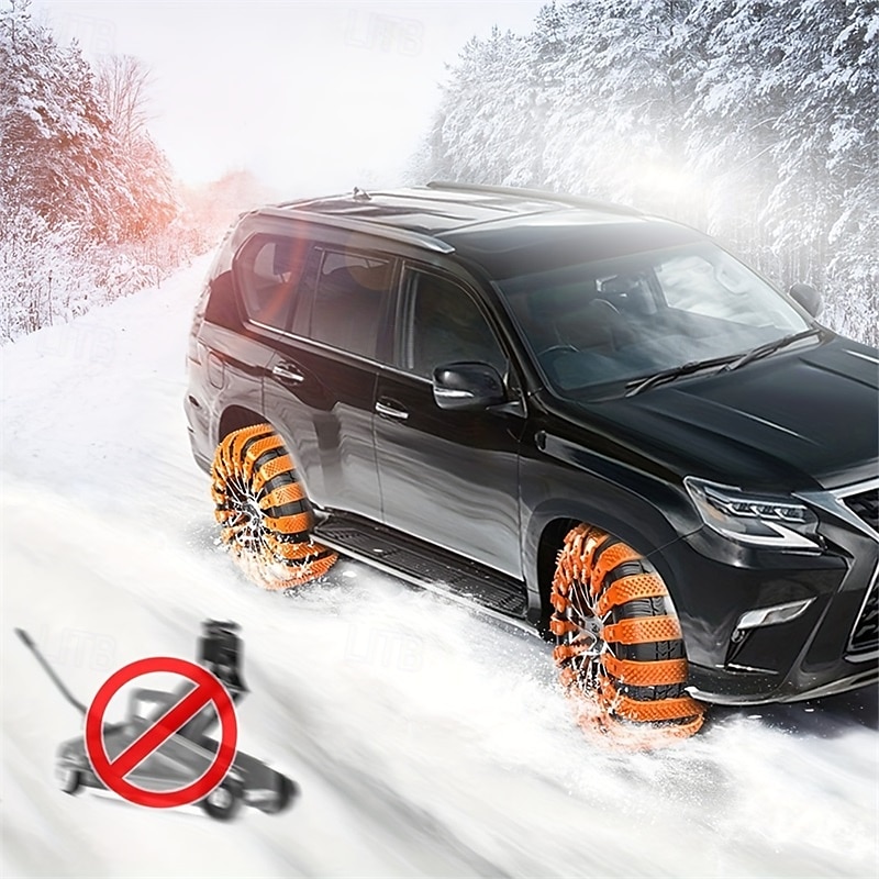 řetěz auto zimní pneumatika kolo řetěz protiskluzový pás na auto nákladní auto suv příslušenství zimní auto 8ks 2025 - $24.99 –P1