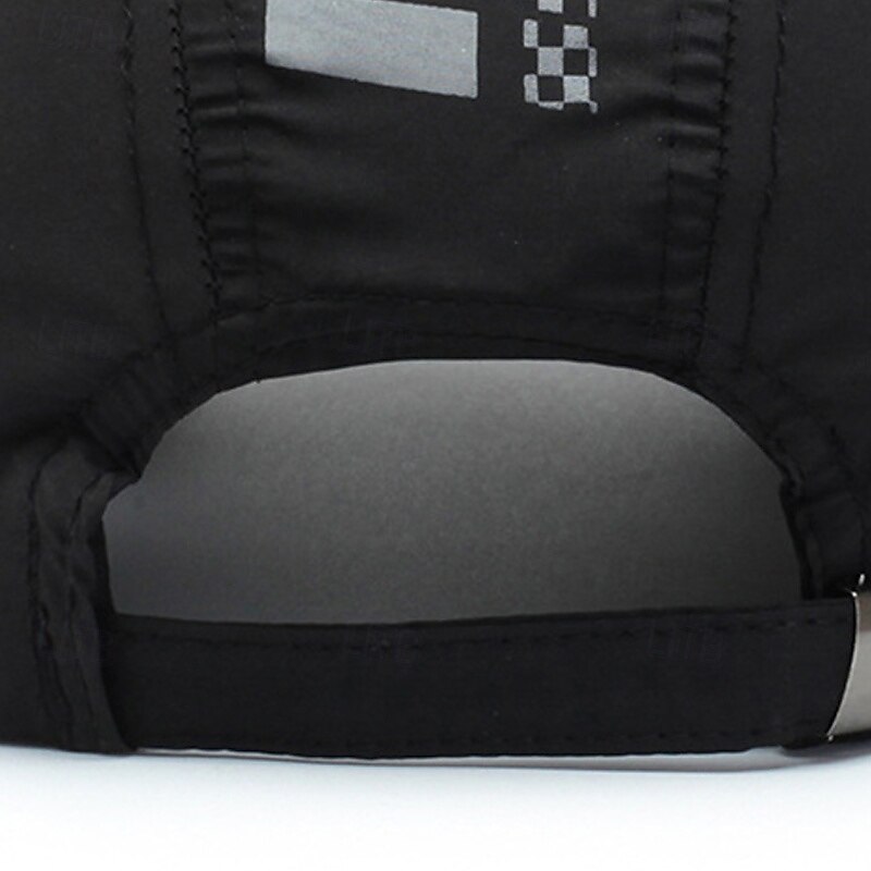 Herren Damen Unisex Baseballmütze Sonnenhut Visier Außen Sonnenschutz Atmungsaktiv Patchwork Buchstabe & Nummer Polyester Schwarz Weiß Königsblau für Angeln Strand Camping / Wandern / Höhlenforschung 2025 - $6.49 -P11