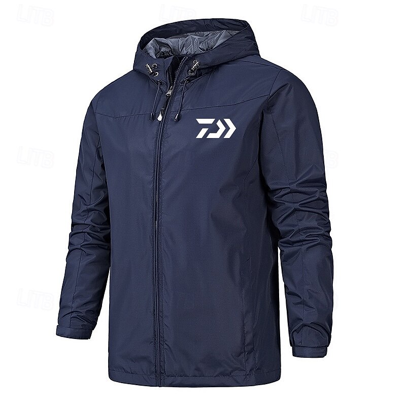 Men's Softshell Jacket Hiking Jacket Spring Autumn / Fall Outdoor Waterproof Lightweight Jacket Windbreaker Jacket Traveling Black Army Green Red Navy Blue Blue 2026 - $35.99 –P5