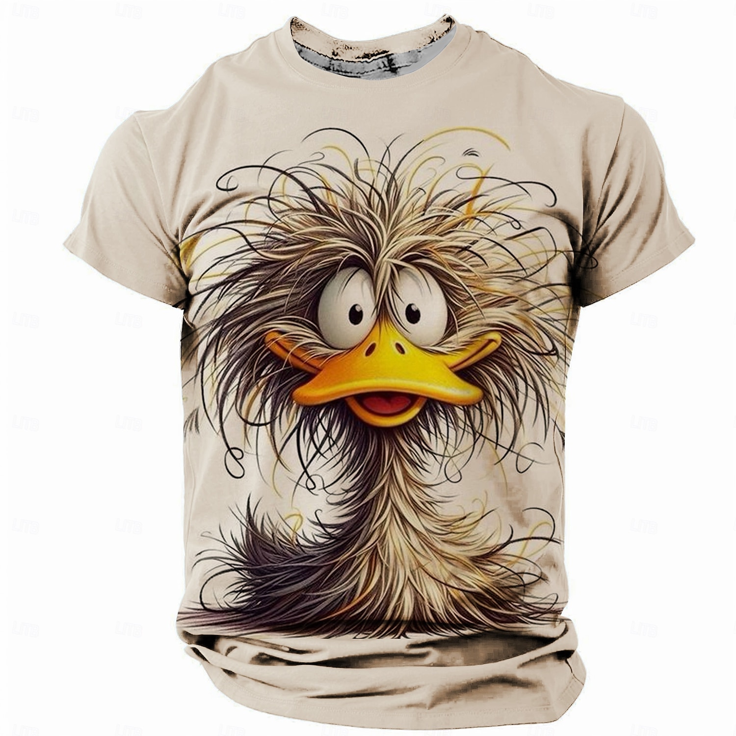 Men's Animal Funny T Shirt Short Sleeve T shirt 3D Print Crew Neck Shirt Retro Vintage Casual Street Casual Bar Light Blue White Khaki Spring & Summer Clothing Apparel S M L XL XXL XXXL 2025 - $17.99 –P1