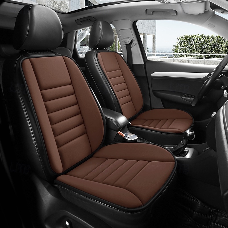 1 st. autostoelkussen met rugsteunkussen, verbeterd comfort, traagschuimontwerp voor pijnverlichting, comfort bij langdurig zitten 2025 - $49.99 –P3