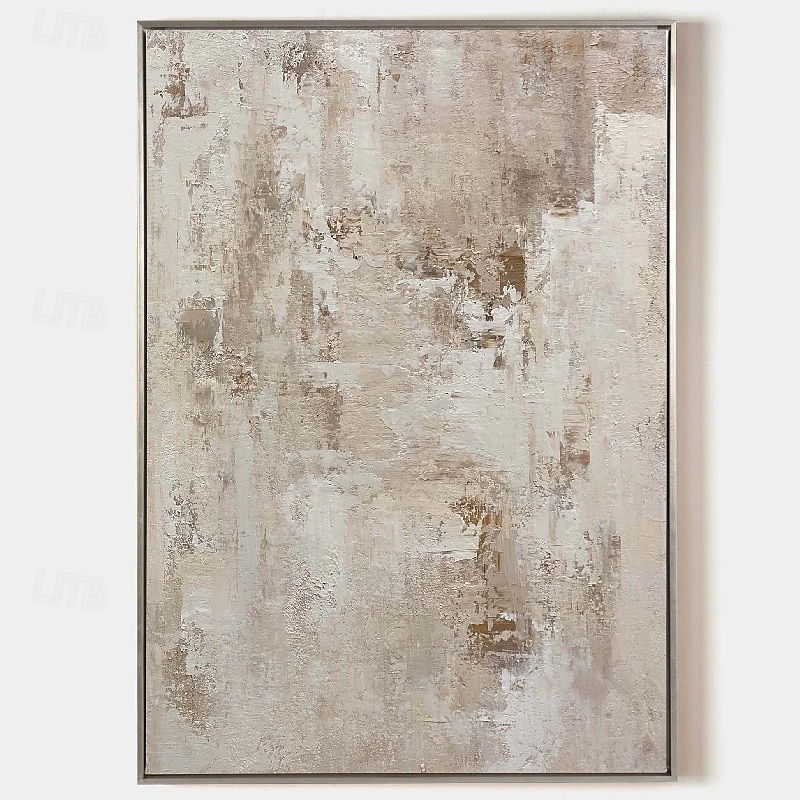abstrakt oljemålning handmålad beige brun och grön målning handgjord brun wabi sabi konstverk oljemålning handmålad texturerad oljemålning beige oljemålning abstrakt canvaskonst modern inredning 2025 - $108.99 –P6