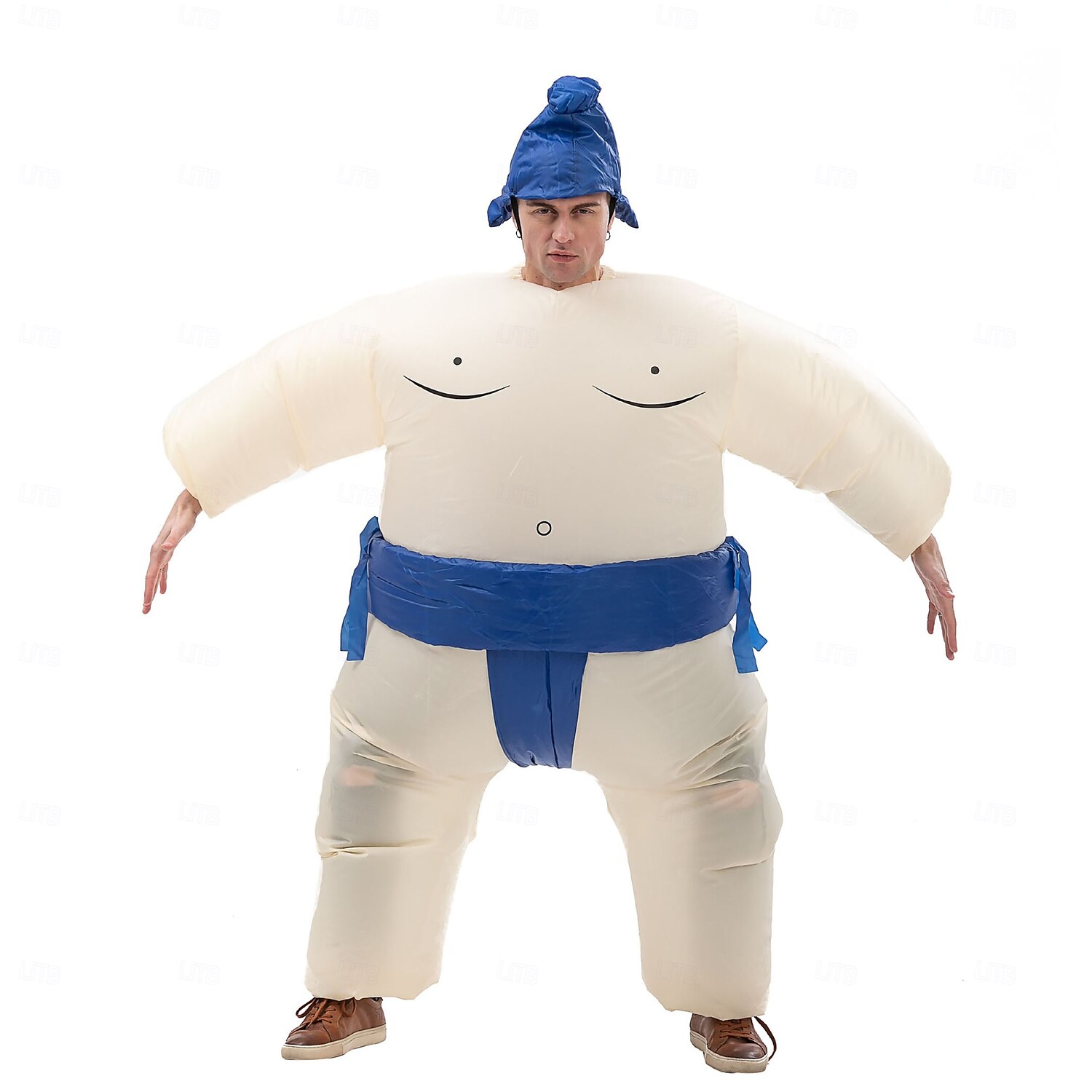 Zápasník sumo Karnevalový kostým Cosplay kostým Nafukovací kostýmy Dětské Dospělé Vše Legrační kostým předvečer Všech svatých Karneval Plesová maškaráda Jednoduchý karnevalový kostým 2025 - $57.99 –P5