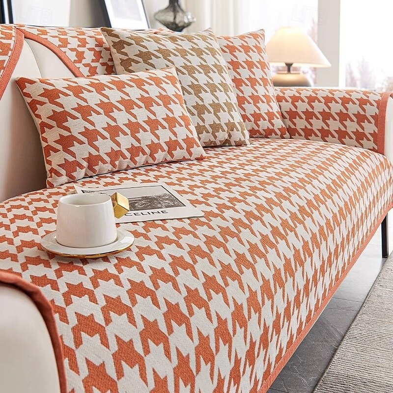 All-Season Chenille Couch Cover - Soft and Durable Fabric for Year-Round Comfort - Elegant Design Enhances Any Living Space - Protects Your Sofa from Spills, Stains, and Scratches - Easy to Fit, Remov 2025 - $24.99 –P9