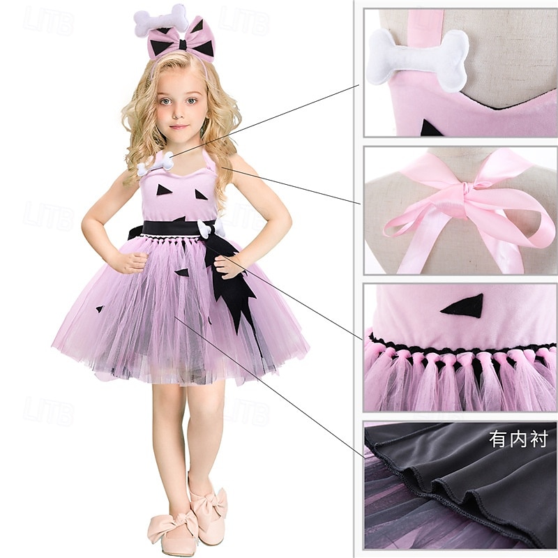 Dzień Króla Kostium Tutu Winifred Krzemień Ubrać się Dla dzieci Dla dziewczynek Bal maskowy Impreza / Wieczór Wystroić 2026 - $35.99 –P8