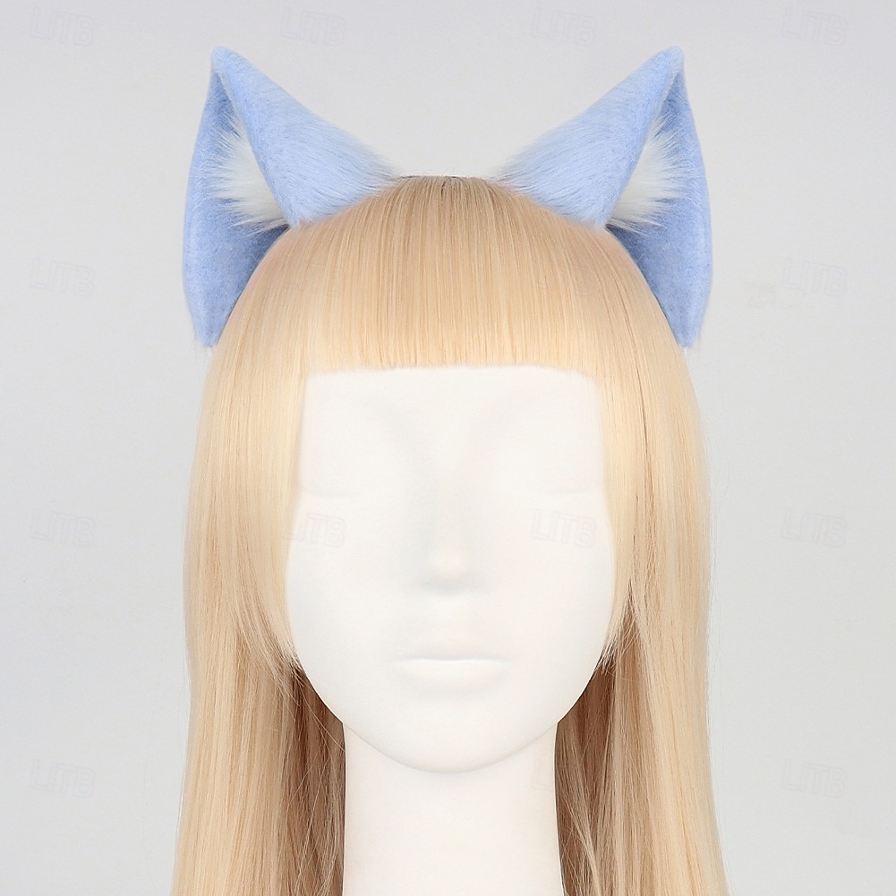 donne ragazze lolita peluche ornamenti per capelli orecchie di gatto animale fascia festa di carnevale cerchietti per capelli anime lupo orecchio cosplay oggetti di scena fantasiosi del 2025 a $19.99 –P8