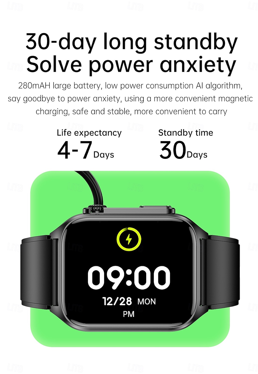 TK12 Smart Watch 1.96 inch Smartwatch Fitness Running Watch Bluetooth ECG+PPG Pedometer Call Reminder Compatible with Smartphone Women Men Long Standby Hands-Free Calls Waterproof IP 67 46mm Watch 2025 - $69.99 –P15