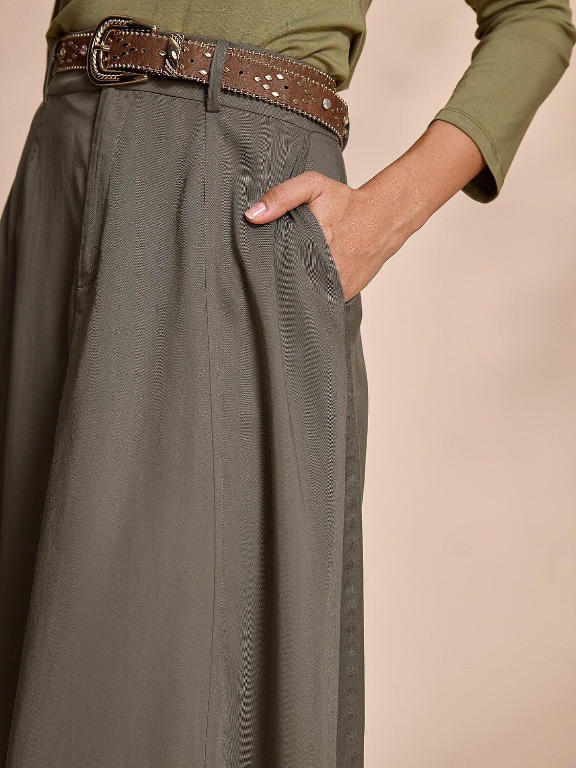 tencel zseböv maxiszoknya 2025 - $45.99 -P2
