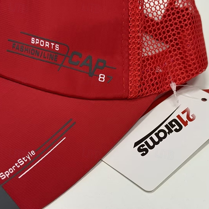 Hombre Gorra de Béisbol Sombrero para el sol Sombrero del camionero Gorra de malla Negro Blanco Poliéster Parte posterior de malla Moda Casual Calle Diario Letra Ajustable Filtro Solar Transpirable 2026 - $13.49 –P13