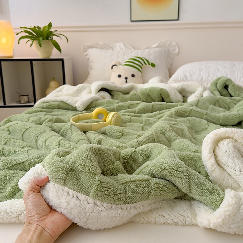 Wolldecke – warm und atmungsaktiv für ganzjährigen Komfort – aus hochwertiger Wolle gefertigt für Langlebigkeit – perfekt zum Übereinanderlegen, Kuscheln oder um Ihrem Raum eine gemütliche Note zu verleihen 2025 - $31.99 –P11