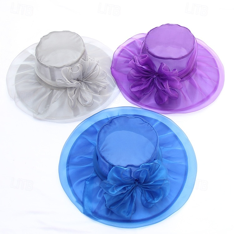 1950s Retro Vintage Derby Hat Church Hat Kentucky Derby Hat Gentlewoman Noblewoman Women's Valentine's Day Derby Ascot Horse Racing Festival Adults' Hat Spring & Summer 2026 - $18.99 –P5