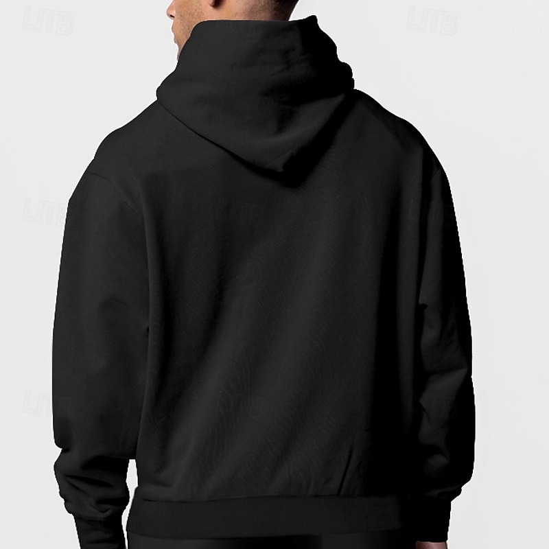 Per uomo Felpa con cappuccio a zip intera Felpa con cappuccio e zip Felpa con cappuccio in pile Nero Blu marino Cachi Grigio chiaro Con Cappuccio Semplice Con zip Tasca Sport & Outdoor Quotidiano del 2025 a $26.99 –P9