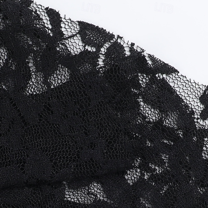 Punk & Gothic Cocktailkleid Vintage-Kleid Kleid Maskerade Gothic Mädchen Morticia Addams Kostüm Damen Maskerade Halloween Abschlussball Festival Erwachsene Kleid 2026 - $33.99 –P17