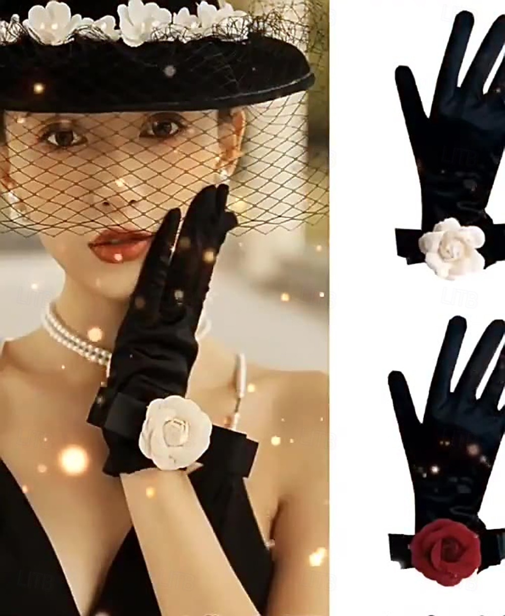 Elegant 1950s Gloves Bridal Women's Halloween Carnival Wedding Party Evening Wear Prom Adults' Gloves 2025 - $14.49 –P1