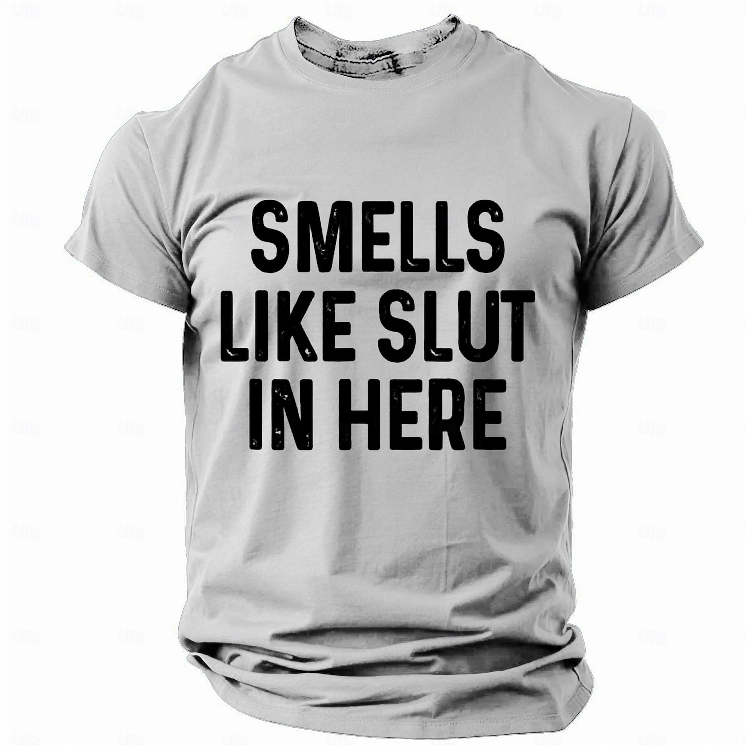 T-Shirt Grafica a Maniche Corte per Uomini 'Sa di Troia Qui Dentro' Maglietta Divertente Offensive del 2026 a $19.49 –P5