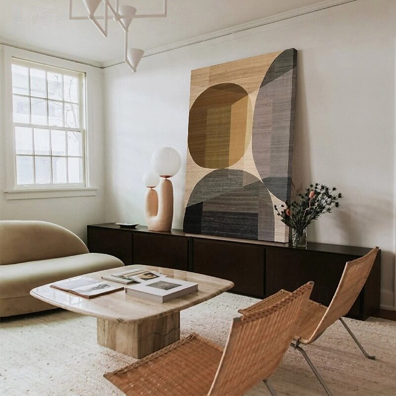 abstrakt oljemålning handmålad beige brun och grön målning handgjord brun wabi sabi konstverk oljemålning handmålad texturerad oljemålning beige oljemålning abstrakt canvaskonst modern inredning 2025 - $116.99 –P4