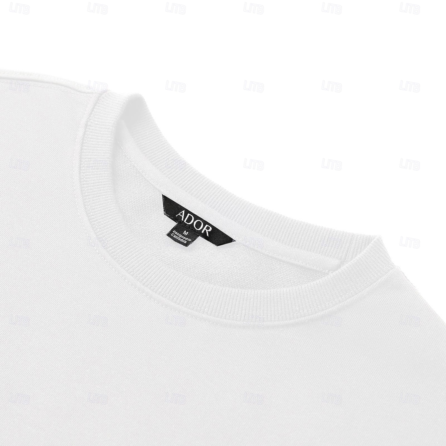 Hombre Plano Sudadera Manga Larga Camisa de entrenamiento Cuello Barco Básico De Deporte no imprimible Casual Diario Deportes Otoño Invierno 2025 - $31.99 –P5