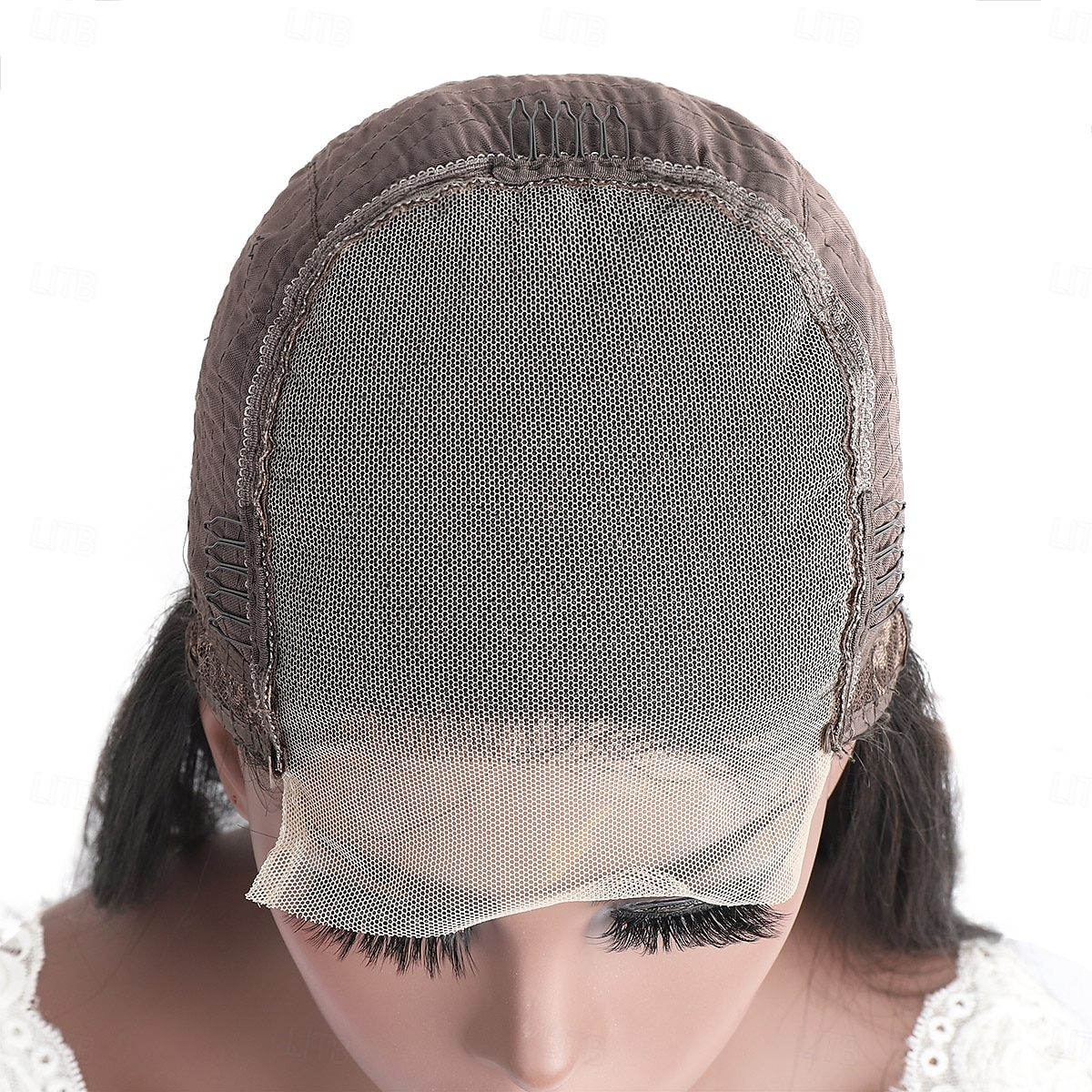 Parrucca frontale con chiusura in pizzo 5x5, parrucche per capelli umani con onde d'acqua per donne, densità 150% del 2025 a $169.99 –P5