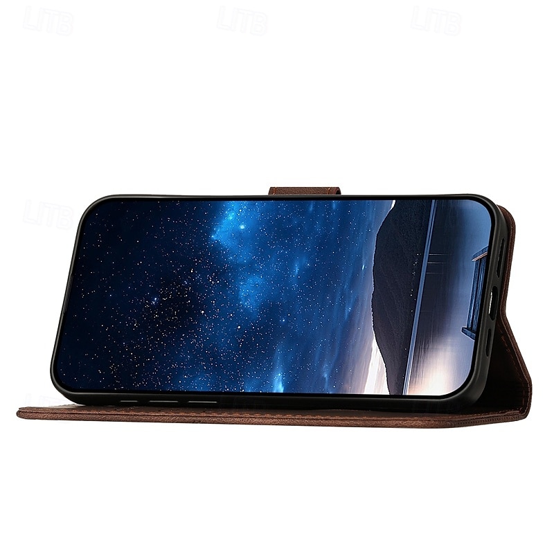 telefon Carcasă Pro S24 S23 S22 S21 Ultra Plus A55 5G S20 FE S25 Ultra Pouzdro na peněženku Magnetické s poutkem na zápěstí Stojánek Motýl Geometriské vzory TPU PU kůže 2025 - $15.99 –P3