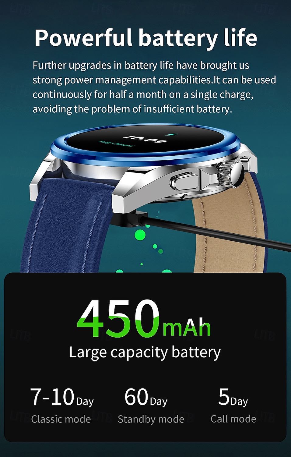 iMosi KC83 Smart Watch 1.43 inch Smartwatch Fitness Running Watch Bluetooth Pedometer Call Reminder Activity Tracker Compatible with Android iOS Women Men Hands-Free Calls Waterproof Media Control IP 2025 - $68.99 –P15