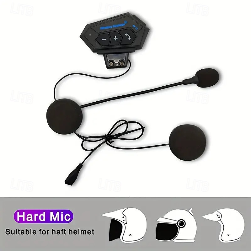Motorcycle Helmet Bluetooth Headset Wireless Riding Music Headset Waterproof Noise Reduction 2025 - $61.99 –P10