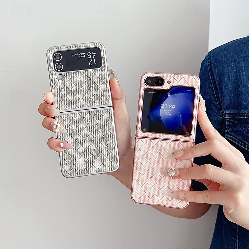 Phone Case For Samsung Galaxy Z Flip 7 Z Flip 6 Z Flip 5 Z Flip 4 Z Flip 3 Back Cover Shockproof PC 2025 - $17.99 –P16