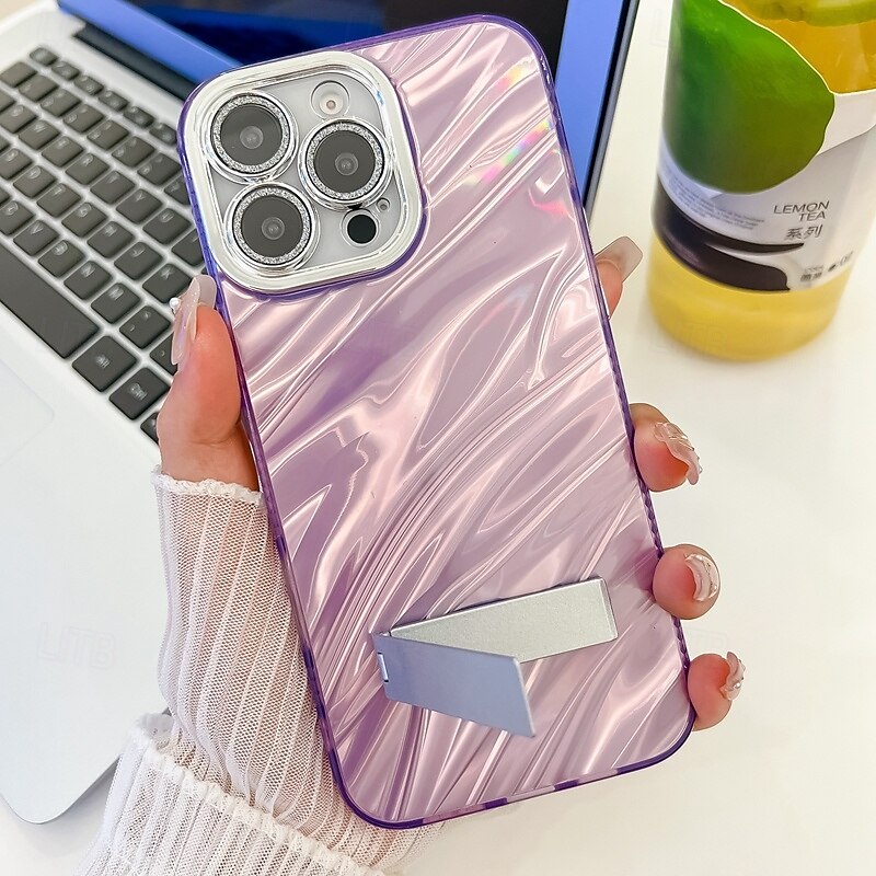 téléphone Coque Pour iPhone 16 Pro Max Plus iPhone 15 14 Pro Max Plus iPhone 13 Pro Max Coque Arriere Avec Support Protecteur d'objectif de caméra Antichoc Placage PC de 2025 ? $13.99 –P7