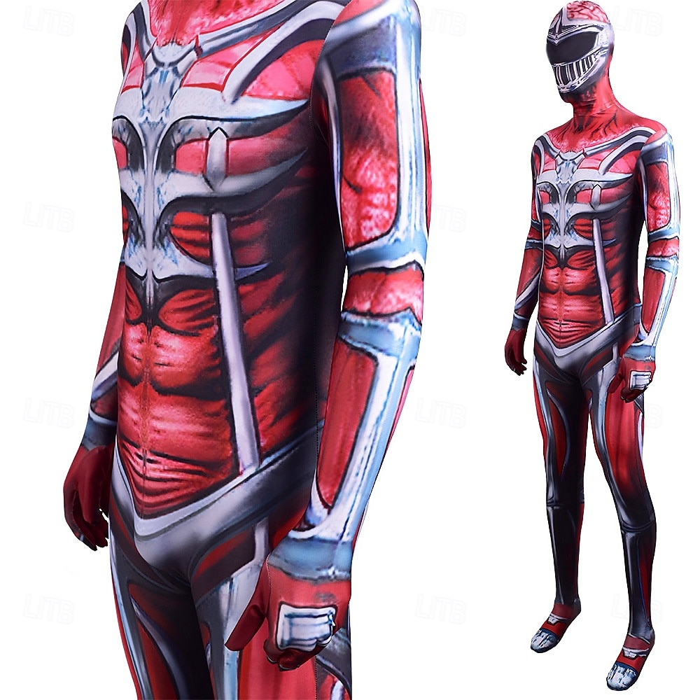 Mocní morfinští Strážci Vesmíru Lord Zedd Cosplay kostým Kombinéza cosplay Filmové kostýmy for Pánské Chlapecké Dívčí Dětské Dospělé Karneval Plesová maškaráda Večírek Plesová maškaráda 2025 - $90.99 –P6
