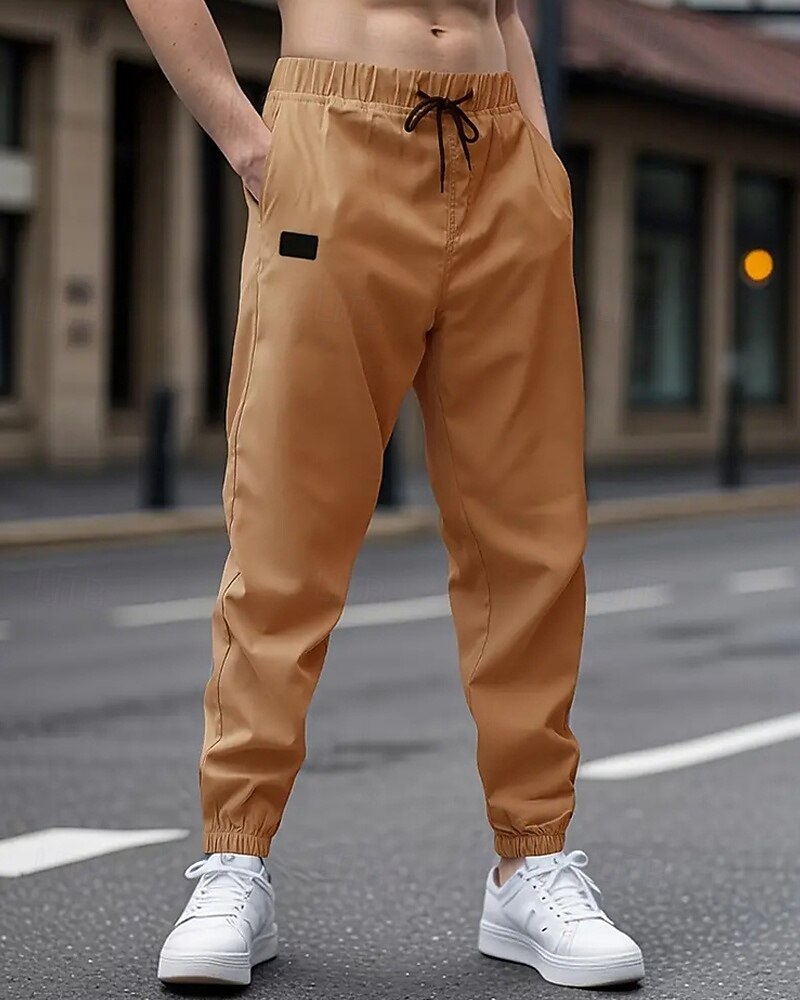 Uomo Cintura Pantaloni Elastica Cintura Uomo In Pelle Intrecciata