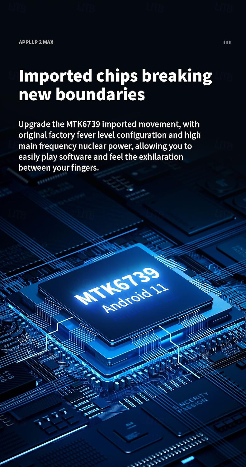 LOKMAT APPLLP 2 MAX Умные часы 2.64 дюймовый Смарт-часы-телефон 3G 4G Bluetooth Педометр Напоминание о звонке будильник Совместим с Ноль Женский Мужчины GPS Хендс-фри звонки Медиа контроль IPX-4 57 2025 - $157.99 –P3