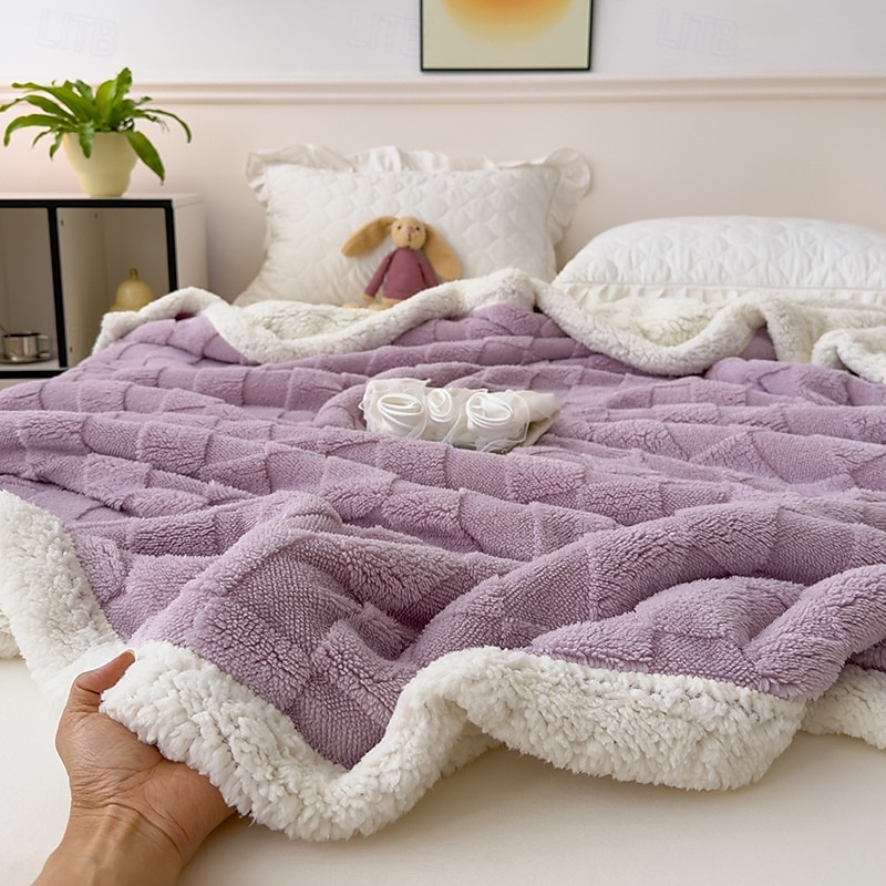 Wolldecke – warm und atmungsaktiv für ganzjährigen Komfort – aus hochwertiger Wolle gefertigt für Langlebigkeit – perfekt zum Übereinanderlegen, Kuscheln oder um Ihrem Raum eine gemütliche Note zu verleihen 2025 - $31.99 –P8