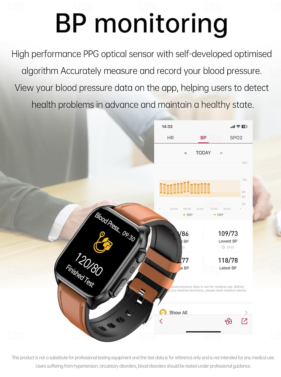 TK12 Smart Watch 1.96 inch Smartwatch Fitness Running Watch Bluetooth ECG+PPG Pedometer Call Reminder Compatible with Smartphone Women Men Long Standby Hands-Free Calls Waterproof IP 67 46mm Watch 2025 - $69.99 –P9