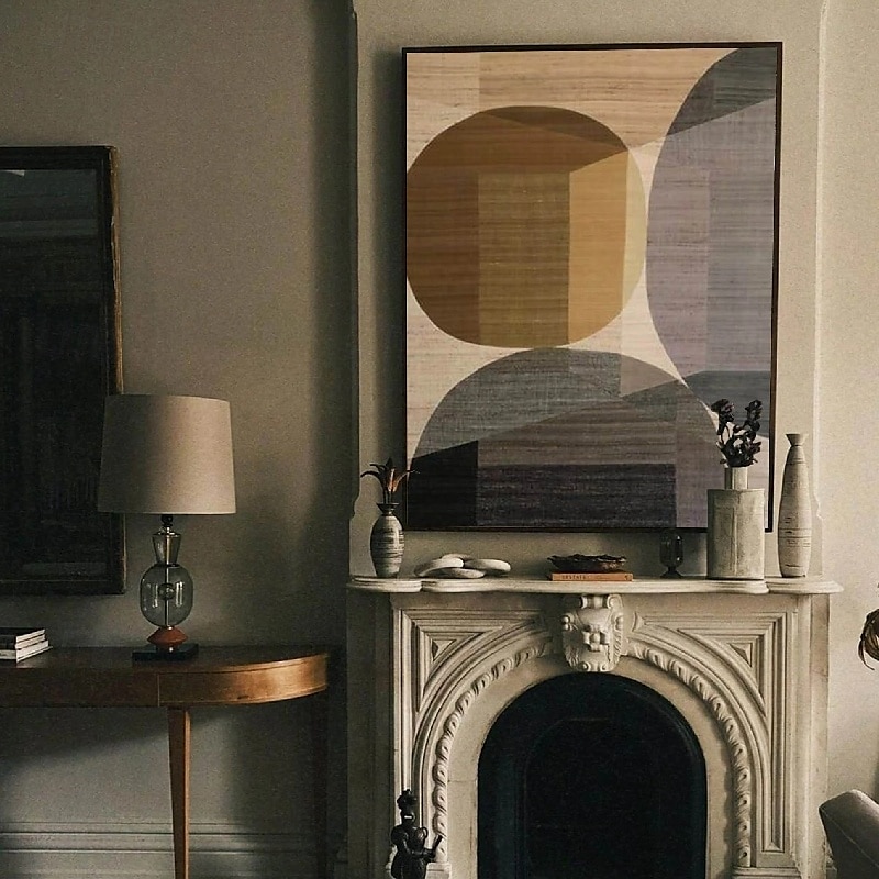 abstrakt oljemålning handmålad beige brun och grön målning handgjord brun wabi sabi konstverk oljemålning handmålad texturerad oljemålning beige oljemålning abstrakt canvaskonst modern inredning 2025 - $116.99 –P6
