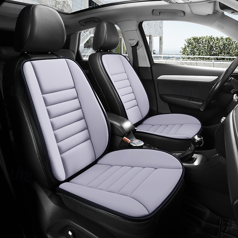 1 st. autostoelkussen met rugsteunkussen, verbeterd comfort, traagschuimontwerp voor pijnverlichting, comfort bij langdurig zitten 2025 - $49.99 –P1