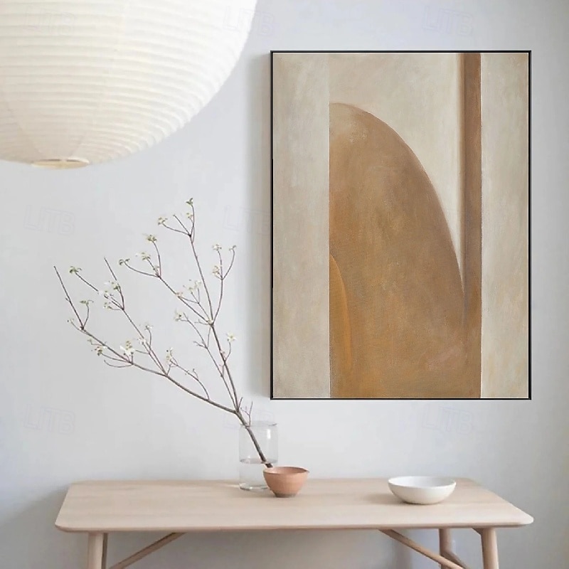 abstrakte Gemälde handgemachte strukturierte Acrylmalerei moderne Wandkunst Ölgemälde handgemaltes Kunstwerk Folie braun Ölgemälde für Wohnzimmer Büro Wanddekoration blaue Malerei 2025 - $116.99 –P4