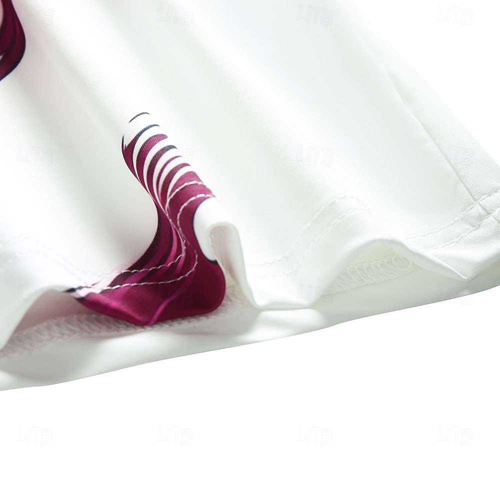 Polos vétérans drapeau américain pour hommes ouku, chemises de golf, polos à manches courtes, chemises à col, vêtements de ville décontractés, vêtements de vacances, tenues de fête, boutons, impression 3D, blanc et bleu, noir et blanc de 2025 ? $22.99 –P7
